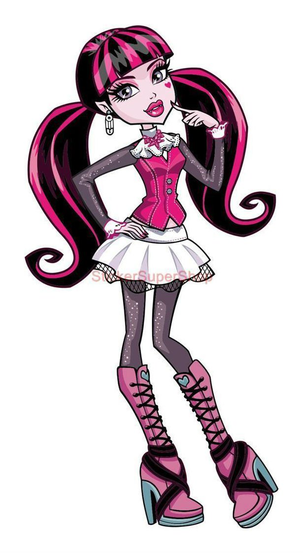 Amazon Com Monster High Draculaura Decal Removable Wall