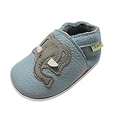 SAYOYO Soft Sole Leather Baby Shoes Baby Moccasins