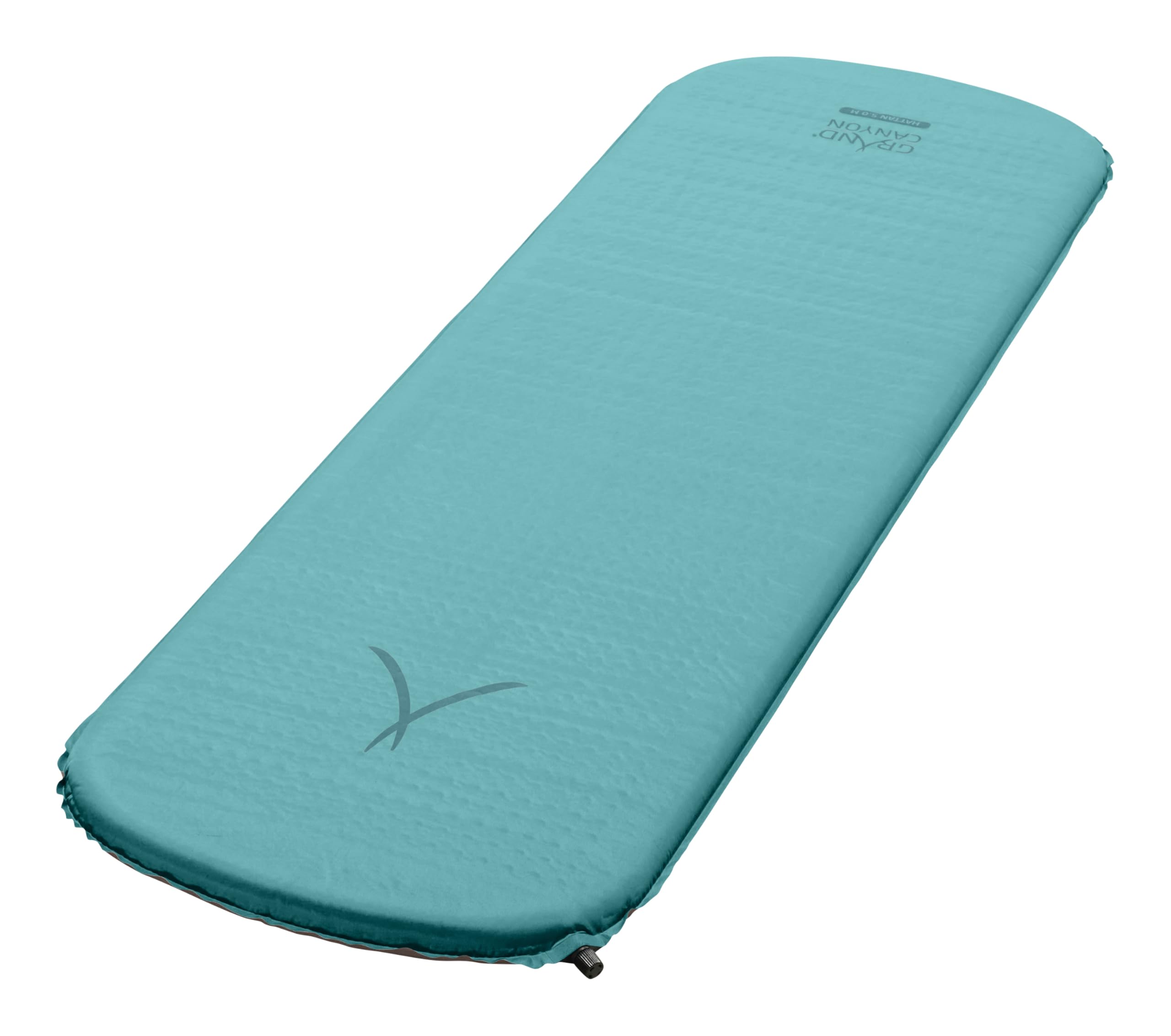 Grand Canyon HATTAN 5.0 M - Self Inflating Camping Mat - 185x55x5,0cm - Meadowbrook (turquoise)