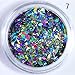 BORN PRETTY 1 Box Rhombus Nail Flakies Colorful Glitter Paillette Nail Art Sequins Flakes #7