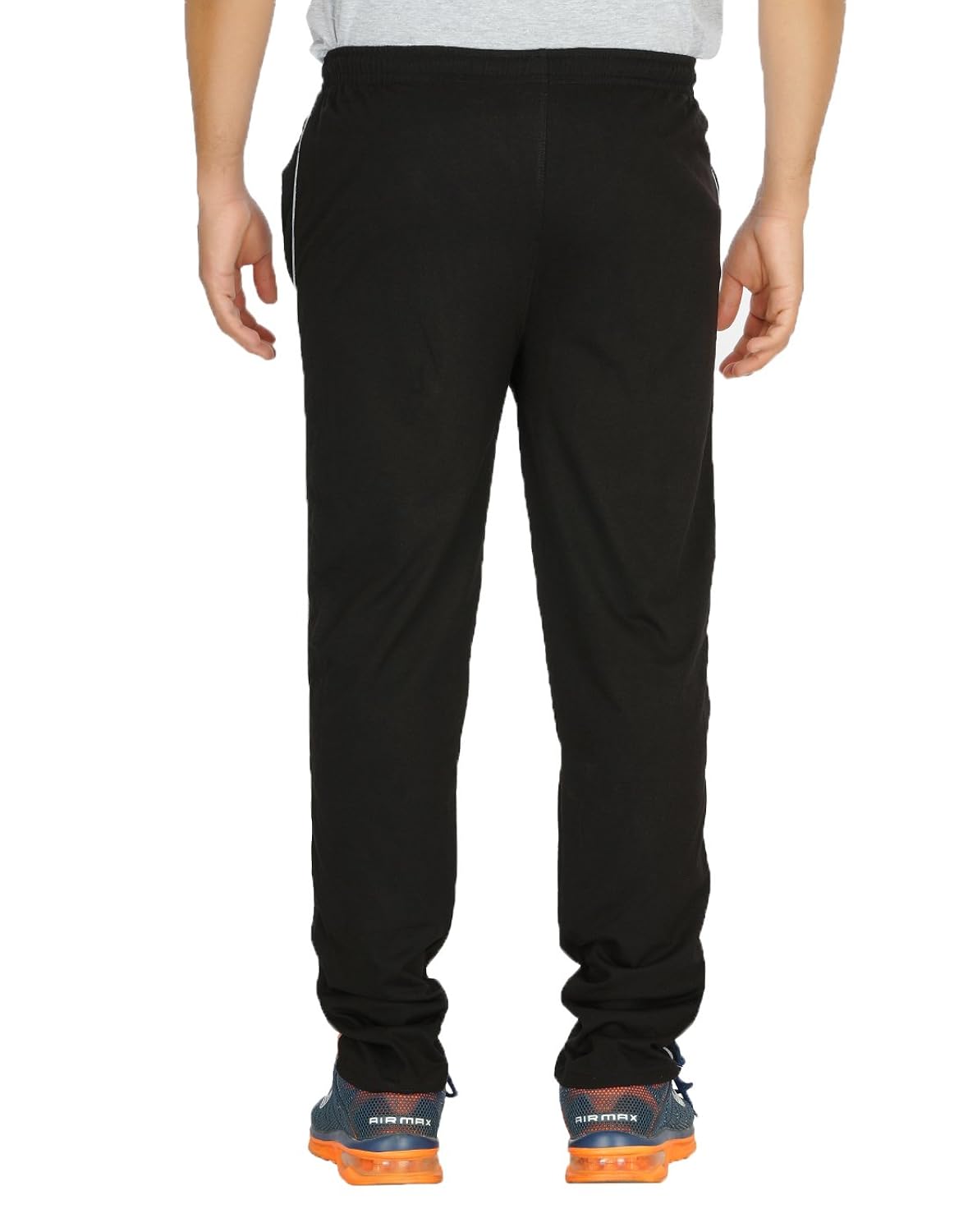 yo republic mens cotton track pant combo offer (pack of 2)