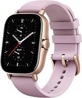 Amazfit GTS 2e Smartwatch Lilac Purple (Renewed) Thin Light Bezel-less view 1