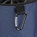VEAMOR Clothespins Bag Hanging Clothesline Peg Organizer Storage Bags,Dust-Proof (Dark Blue)