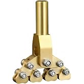 Guitar Fret Press Tool with Multiple Radius Inserts, Fret Installation &amp; Repair Tool for Acoustic &amp; Electric Guitars, Universal Fret Press for Different Fingerboard Curvatures