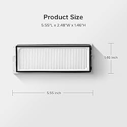 roborock 2 Pack Washable Filter for Roborock Qrevo