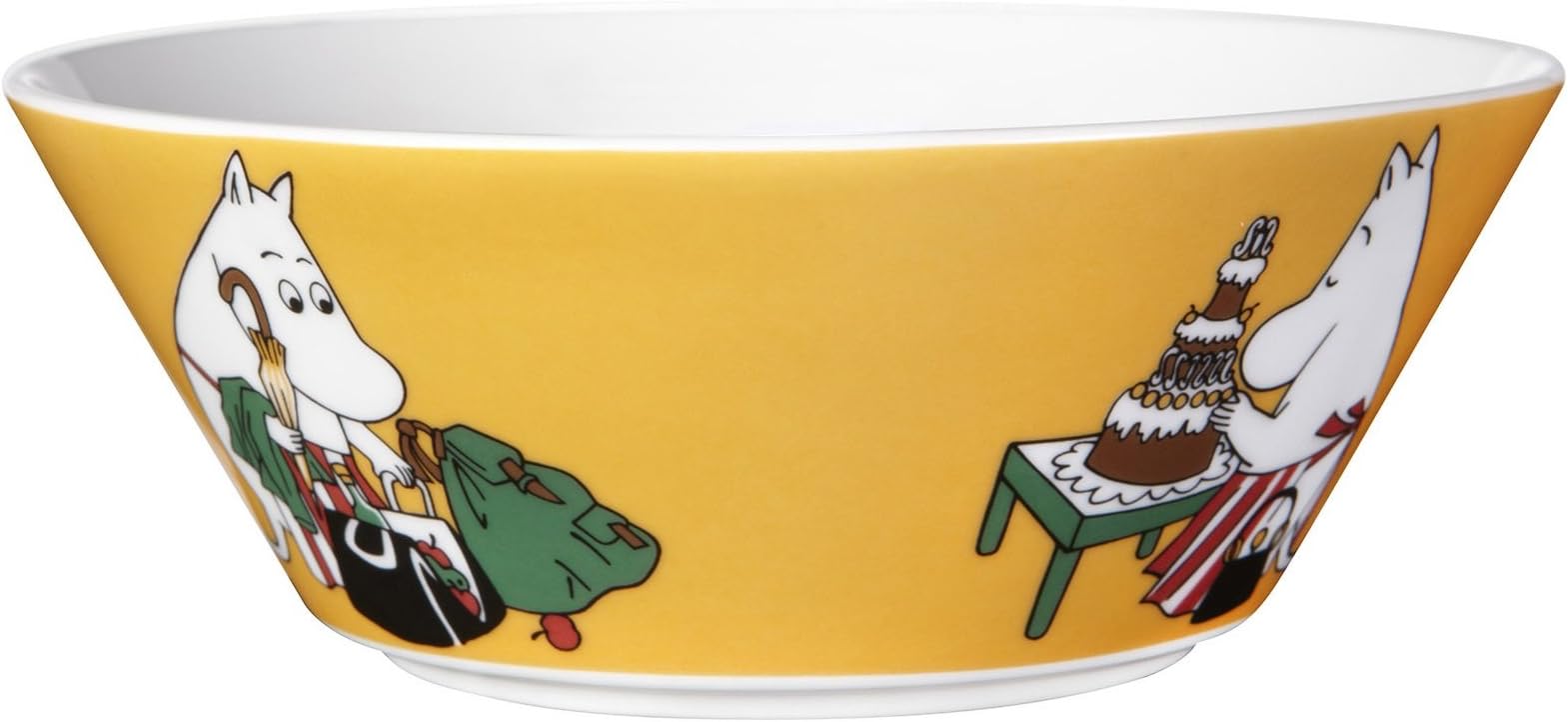 Arabia Finland Moomin bowl – Moominmamma Apricot