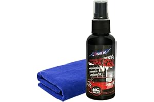 Mecarsee Glass Coating Spray for Car Windshield - Long-Lasting Hydrophobic Protection, Prevent Fogging, UV Shield - Improves 