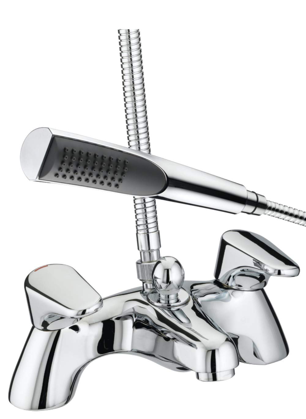 Bristan JU PBSM C Jute Pillar Bath Shower Mixer - Chrome Plated