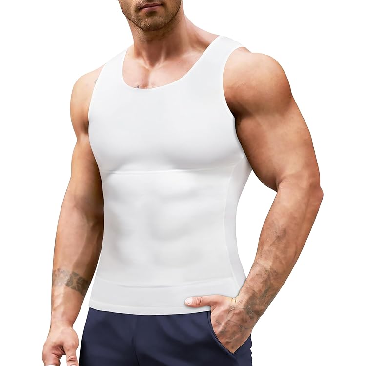 UNeedVog Débardeur De Compression 2pack Hommes Top Fitness Sans Chemises Sans Manches Baselayers Muscle