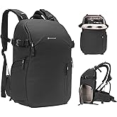 Besnfoto Camera Backpack Waterproof Bag Professional Travel Photography Bag Large for DSLR SLR Mirrorless Camera with Tripod Holder and Laptop Compartment Compatible with Canon/Nikon/Sony
