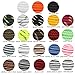 DailyShoes Round Hiking Boot Shoelaces Strong Durable Stylish Shoe Laces (Great for Hard Shoes) Brown Light Tan 27
