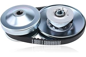 AuInLand 30 Series Go Kart Torque Converter 3/4" Bore + Torque Converter 5/8" Driven Clutch + Go Kart Drive Belt 725, Recommended Engine up to 8HP