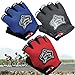 ZOONAI Cycling Gloves Boy Girl Child Children Mountain Bike Gloves Half Finger Biking Gloves Breathable Cycle Gloves