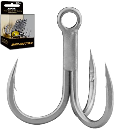 RAPTGO HOOK-X ヘッドのみ Amazon.com : BKK Raptor-X Treble Hook | #1 | 7-Pack | 3X