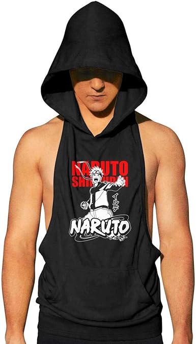 sleeveless hoodie anime