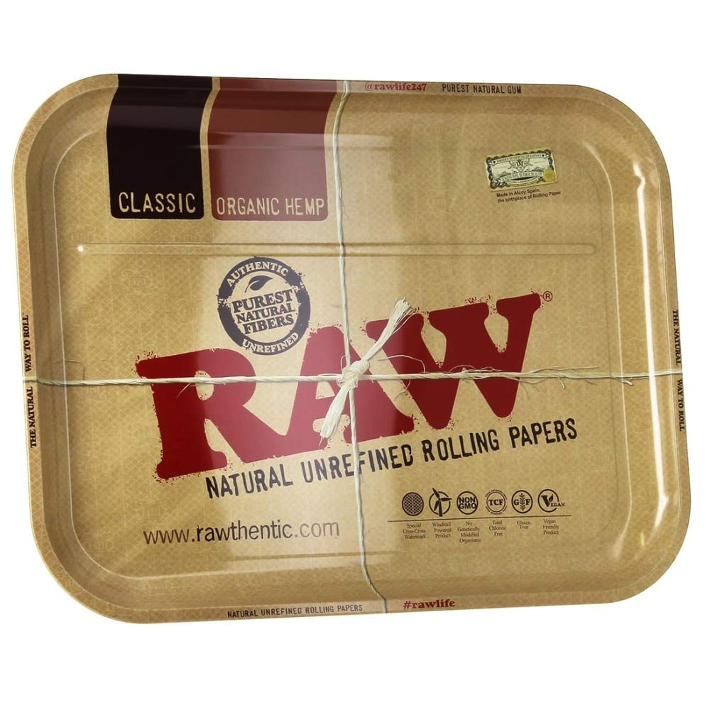 RAW Metal Rolling Tray (XXL 38.5 x 50.5 cm)