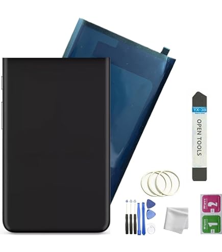 Replacement Backshell Glass Panel for Google Pixel 3 Battery Back Door Housing