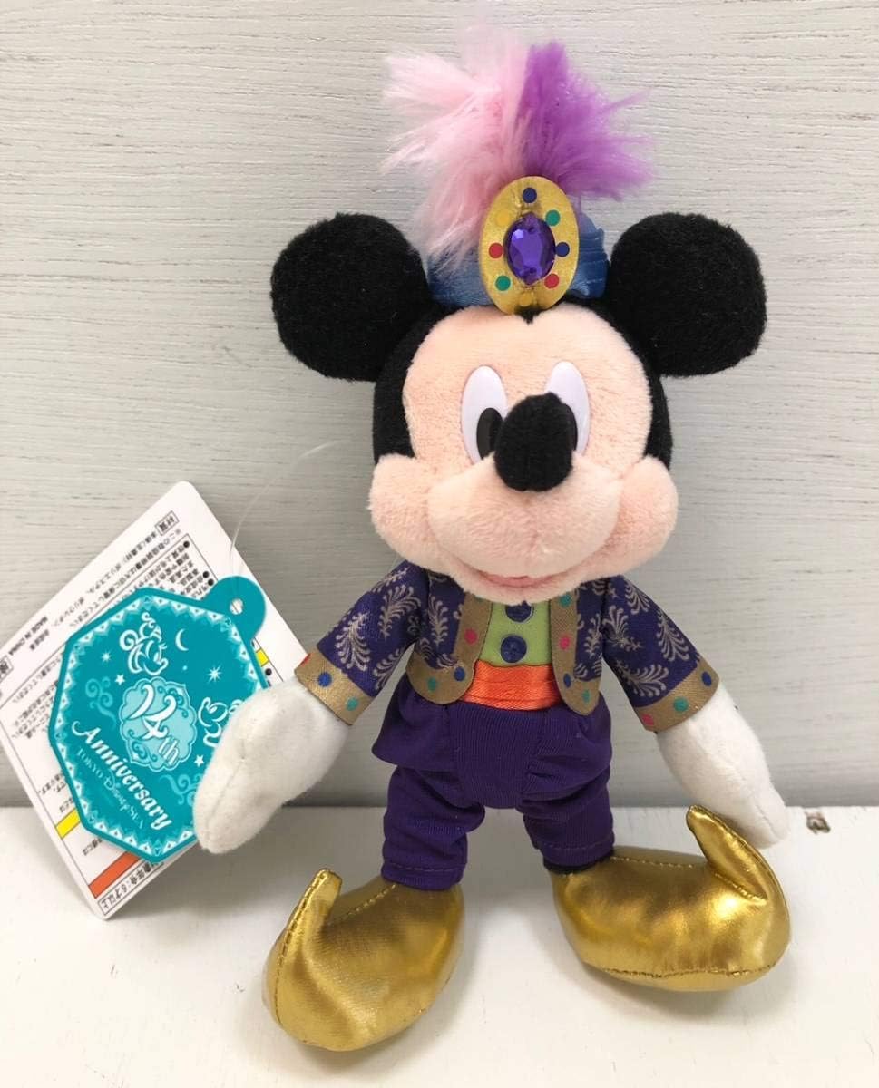 Amazon 14周年 Tds アラビア ミッキー ぬいぐるみ バッジ Tds Tdr ディズニーシー 14th アラジン アラビアンコースト ぬいぐるみ ホビー