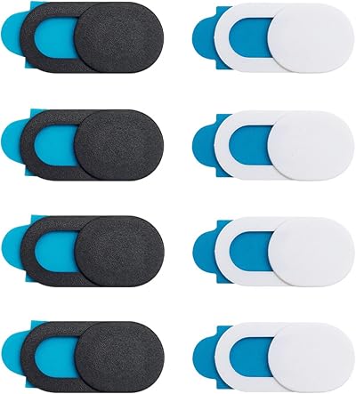 luoshaPUCY Webcam Covers 8pk Ultra-Thin Camera Privacy Slider for Laptops Phones