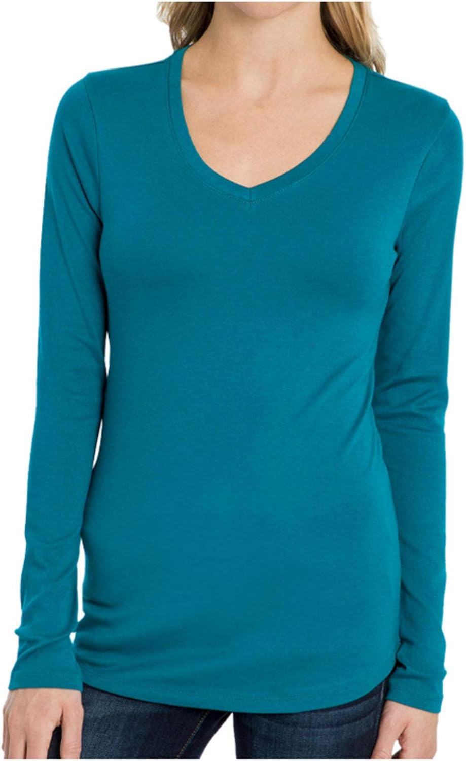 Eddie Bauer Ladies Long Sleeve VNeck Shirt Amazon.ca Clothing