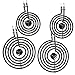 Cooking Appliances MP22YA Electric Range Burner Element Unit Set 2- MP15YA 6.5