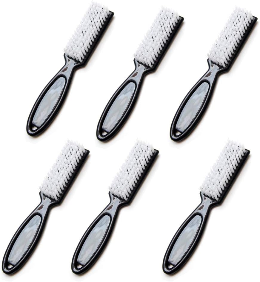 LUXXII(6 Pack) Handle Grip Nail Brush - Fingernail Scrub Cleaning Brushes Nail Hand Scrubbing Cleaning Brush