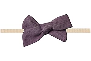 Classic Nylon Bow "Plum" by Copper Pearl