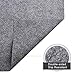 Ultra Strong Anti-Slip Rug Felt Pad 2 x 4 Feet Non Slip Area Gripper, Thin Profile Non Skid Carpet Mat Keep Your Rugs in Place- Gray