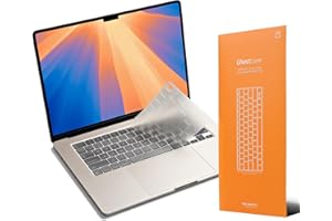 GhostCover FlexType Premium Keyboard Protector for High-Performance Typing, Compatible with 2021-2025 MacBook Pro 14/16 MacBo