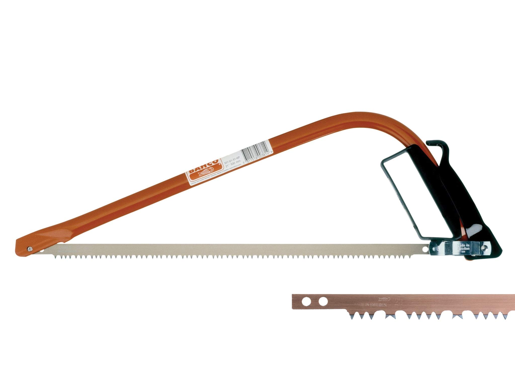 Bahco 21 Inch Bow Saw with Extra Wet Cut Blade