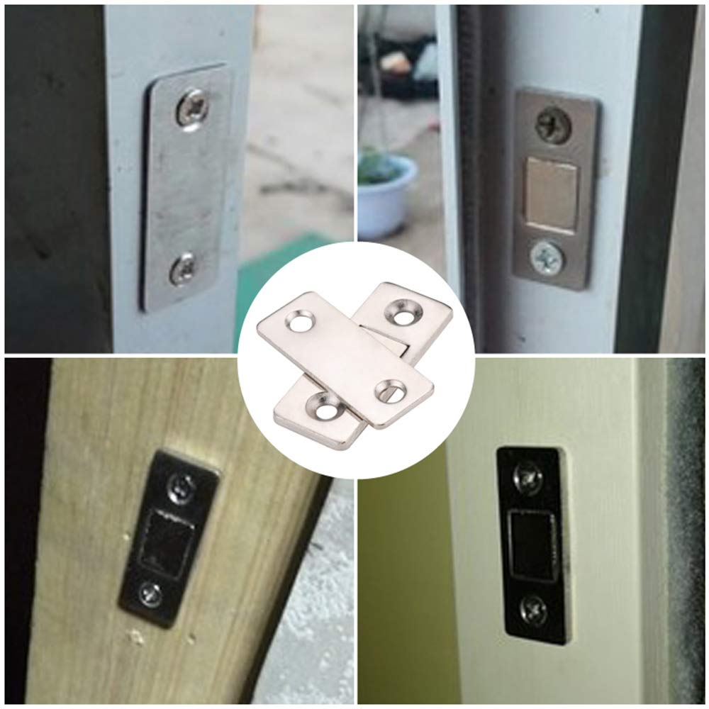 Ymwave 6Pcs Cerradura del Imán de Puerta Cierre Magnético de Puerta