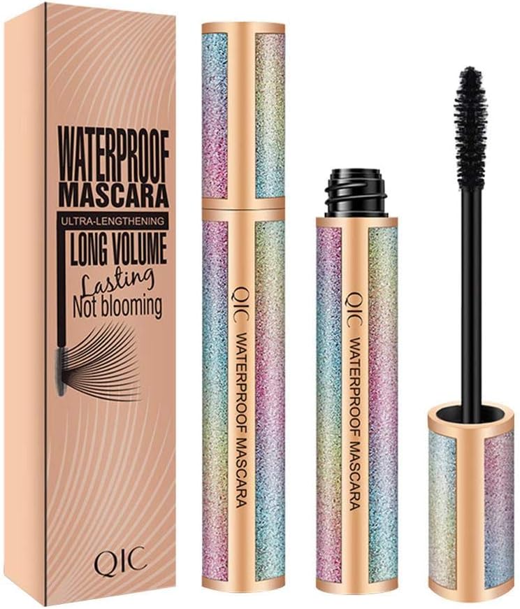 Everpert Mascara 4D Silk Fiber Lash Mascara Makeup Lash for Thickening & Lengthening, Last All Day & Waterproof QIC Star Sky Q807