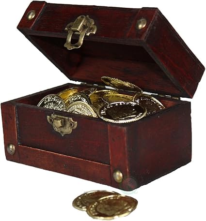 mini toy treasure chest