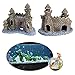 Techinal Aquarium Fish Tank Polyresin Tower Castle Ornament Decoration
