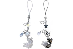 LJJINGXS Y2K Keychain Cute Goj and Get Inspired Phone Y2K Phone Charms for Fan Collection Props Gift (4)