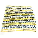 500 Pcs 1/2W 0.5W 50 Values 1% Metal Film Resistors Assorted Kit.