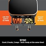 Ninja Foodi MAX Dual Zone Air Fryer Copper/Black 9.5L 6-in-1 AF400UKCP view 4