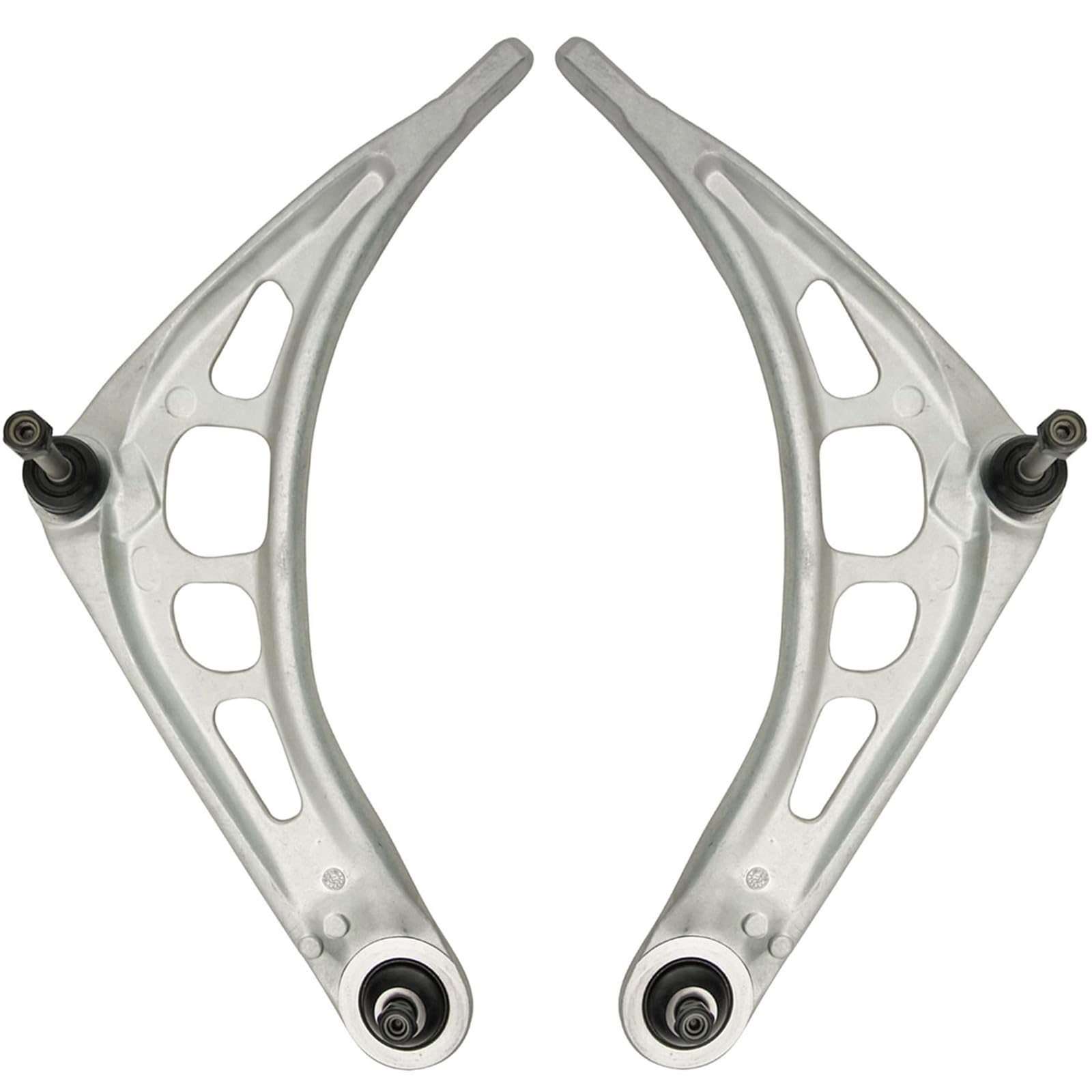 TRQ Front Left and Right Lower Control Arm with Ball Joint Set 2 Piece Compatible with 1999-2000 BMW 323i 2000 BMW 323Ci 1999-2000 328i 2000 328Ci 2001-2006 325Ci 325i 330Ci 330i 2003-2008 Z4 Image
