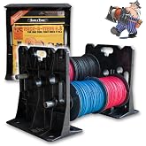 Rack-A-Tiers 2.0 Wire Dispenser &ndash; Cable Reel Rack, Electrician Wire Spool Caddy, Multi Reel Wire Dispenser, Spool Rack, Wire Spool Caddy, 300 lb Capacity (#11480)