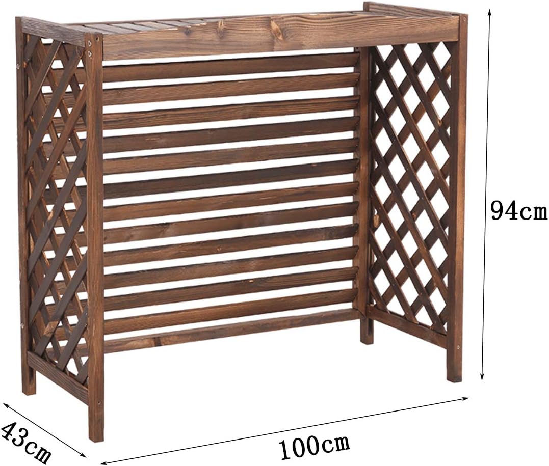 Outdoor Air Conditioner Cover Wood 13 Ways To Hide Eyesores In Your