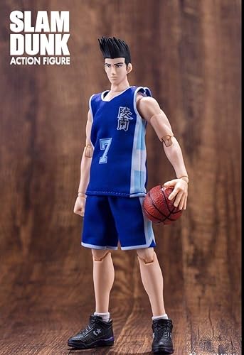 Amazon Co Jp 大聖モデル 1 10 Slam Dunk 陵南7番 仙道彰 青ユニフォーム 可動フィギュア ホビー 通販