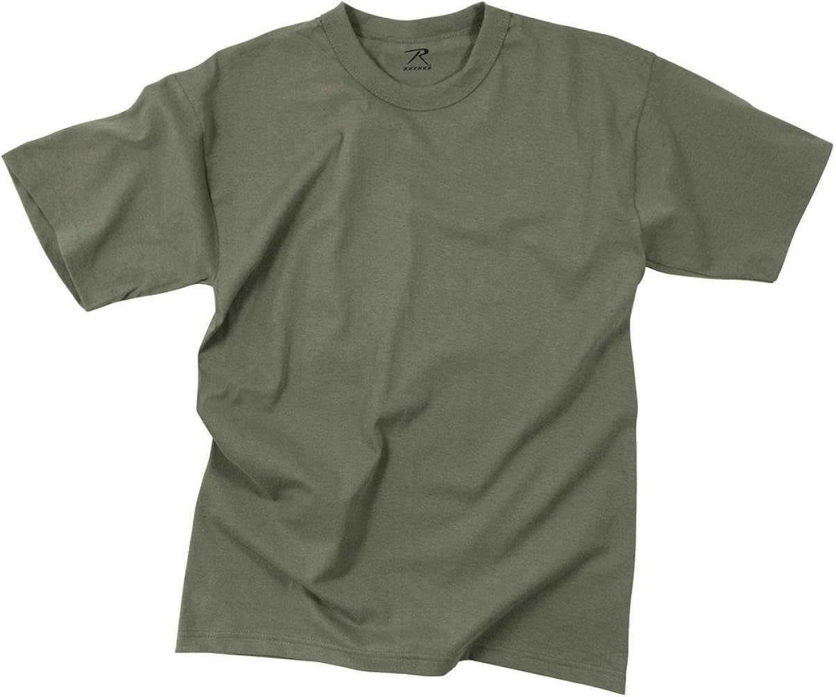 ROTHCO Foliage Green Military Solid Color TShirt (100 Cotton) 6370