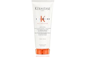 Kerastase Nutritive Lait Vital Hydrating Conditioner For Fine to Medium Dry Hair - Illuminates Shiny Hair and Easily Detangles, With Plant-Based Proteins & Niacinamide