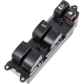 Master Power Window Door Switch Fits for 97-01 Toyota | for Camry 1997 1998 1999 2000 2001, Corolla 1998 1999 2000 2001 2002, Avalon 1998 1999, 84820-AA011, Front Driver Side Button