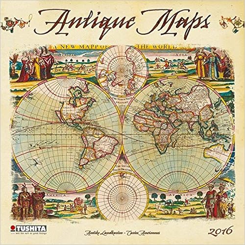 Antique Maps (160201) (English, Spanish, French, Italian and German Edition)
