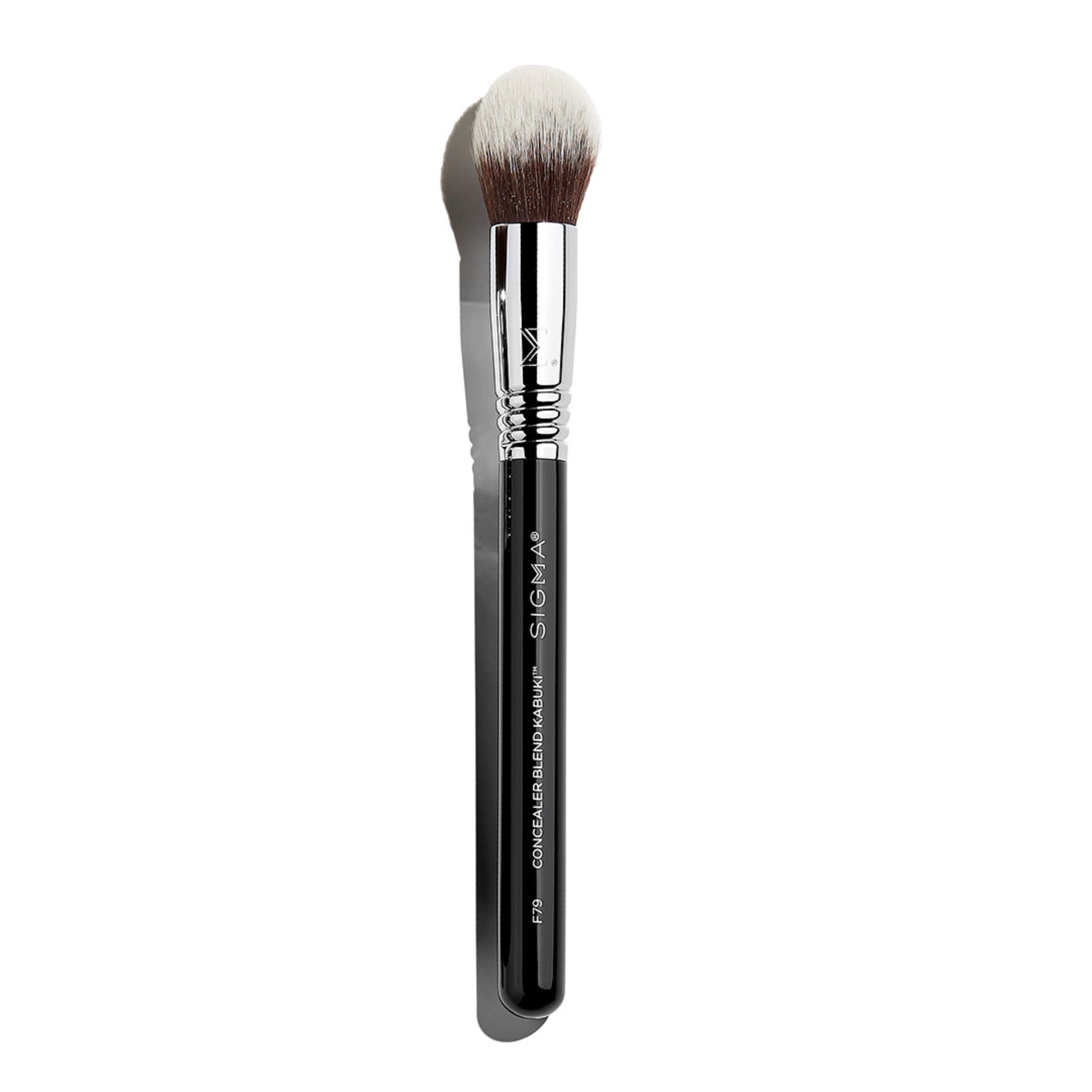 Sigma Beauty F79 Concealer Blend Kabuki Brush - Concealer Brush for Stippling and Blending - Smooth, Even Application - Vegan, Hypoallergenic, Synthetic Makeup Brush