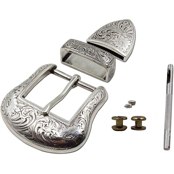 Vintage Decò Buckle Belt - Fibbia per cintura Art Decò