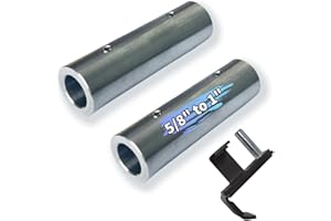 YUEERIO Power Rack Attachments – Universal Adapter Pin Sleeve for Diverse Power Racks –5/8“ to 1”– Premium 3x3 and 2x2 Power Rack Accessories Compatible with Ethos Power Rack, Squat Rack Attachments（Pack 2）