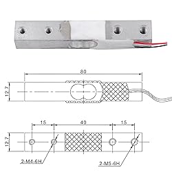 Geekstory Digital Load Cell Weight Sensor 3kg High