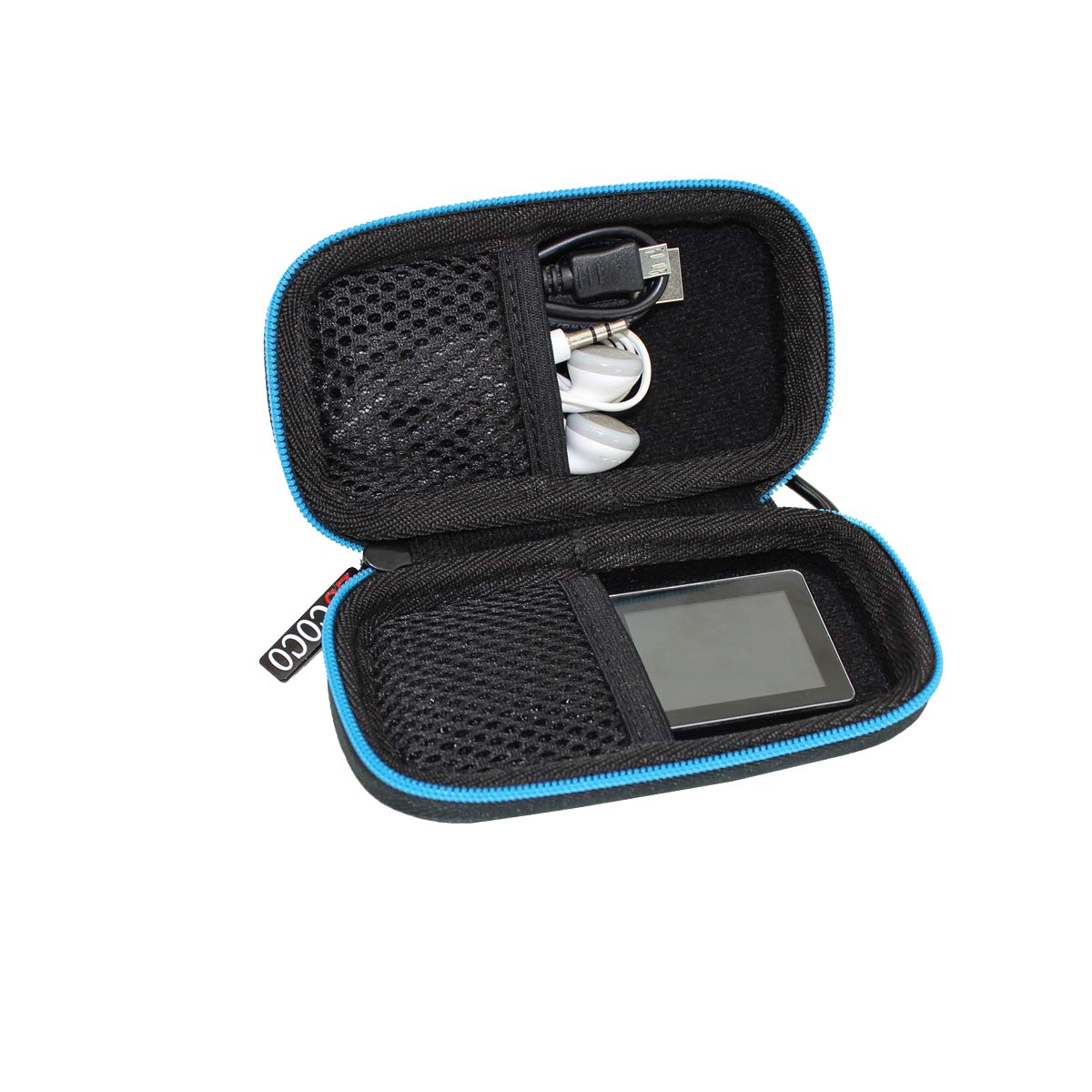 ESCOCO Mp3 Player Travel Case,Hard Storage Bag for Bluetooth MP3 Player MP4 Player,for SUPEREYE/Victure/Btopllc/Soulcker and other MP3 Player